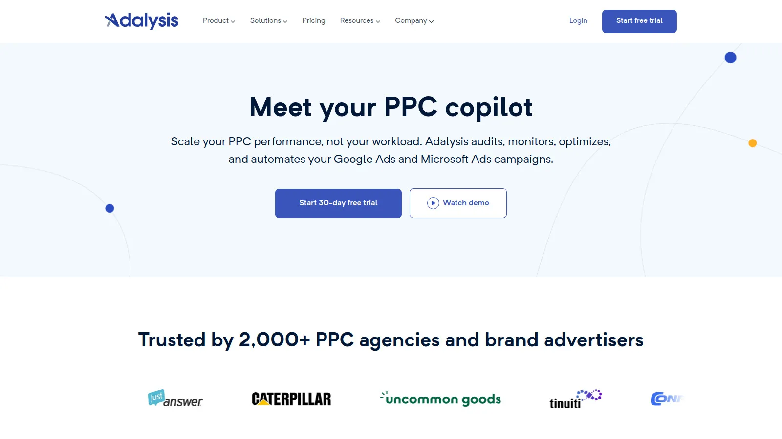 Adalysis ad testing and Quality Score monitoring