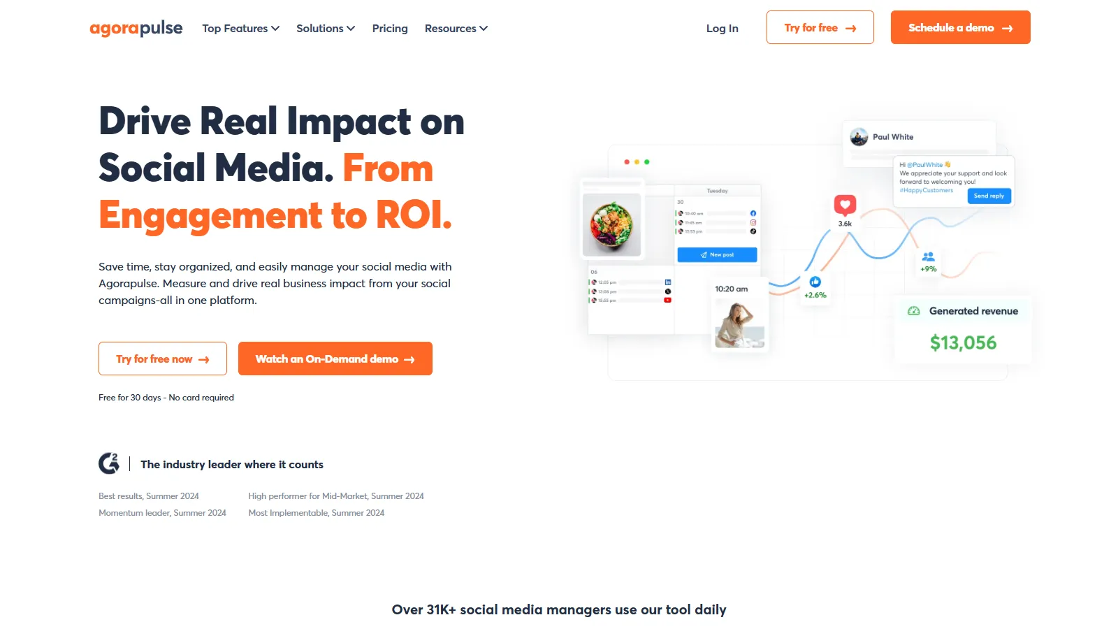 Agorapulse approval workflow and unified inbox