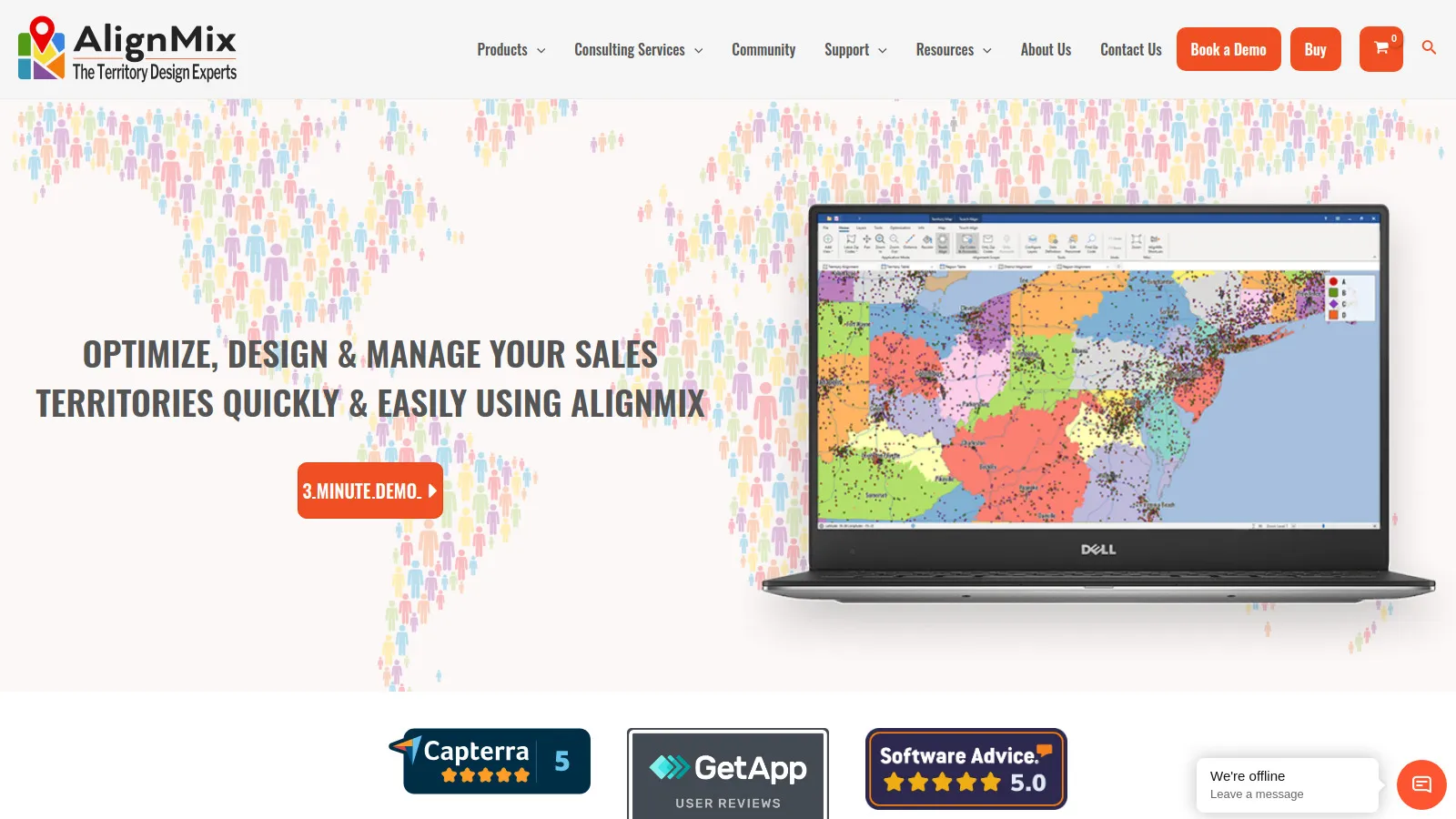 Alignmix territory alignment and balancing tool