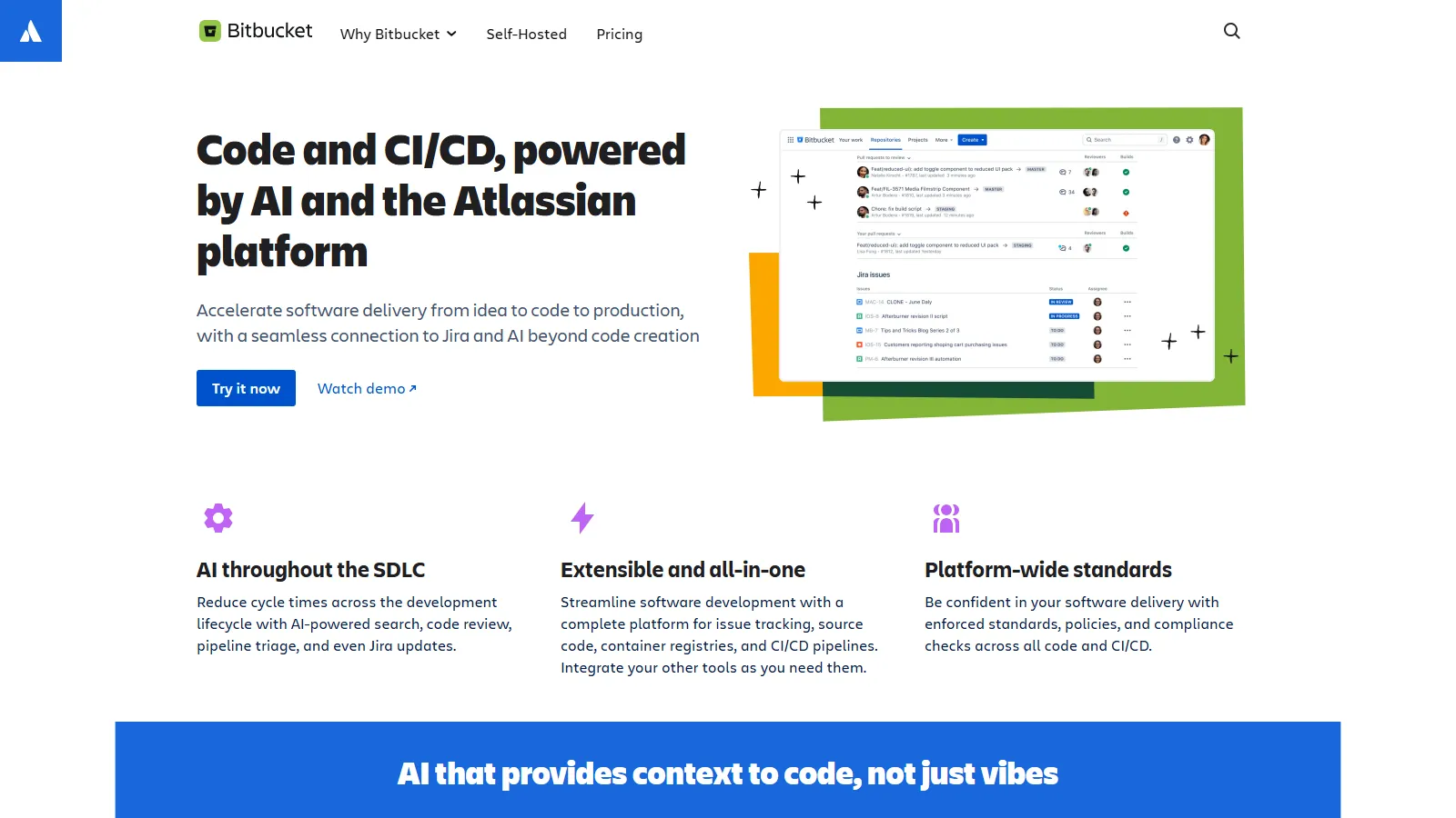 Bitbucket repository and Jira integration