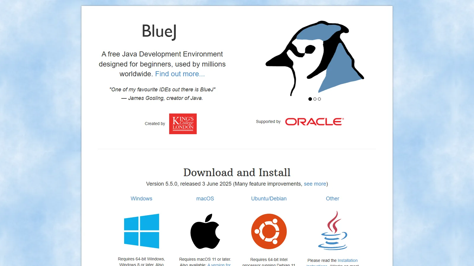 BlueJ educational IDE