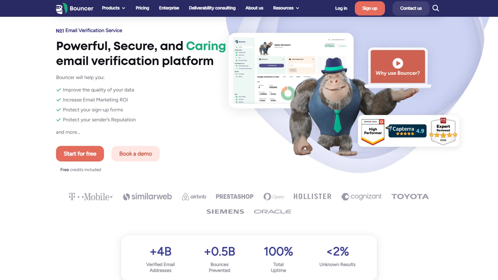 Bouncer GDPR-compliant verification dashboard