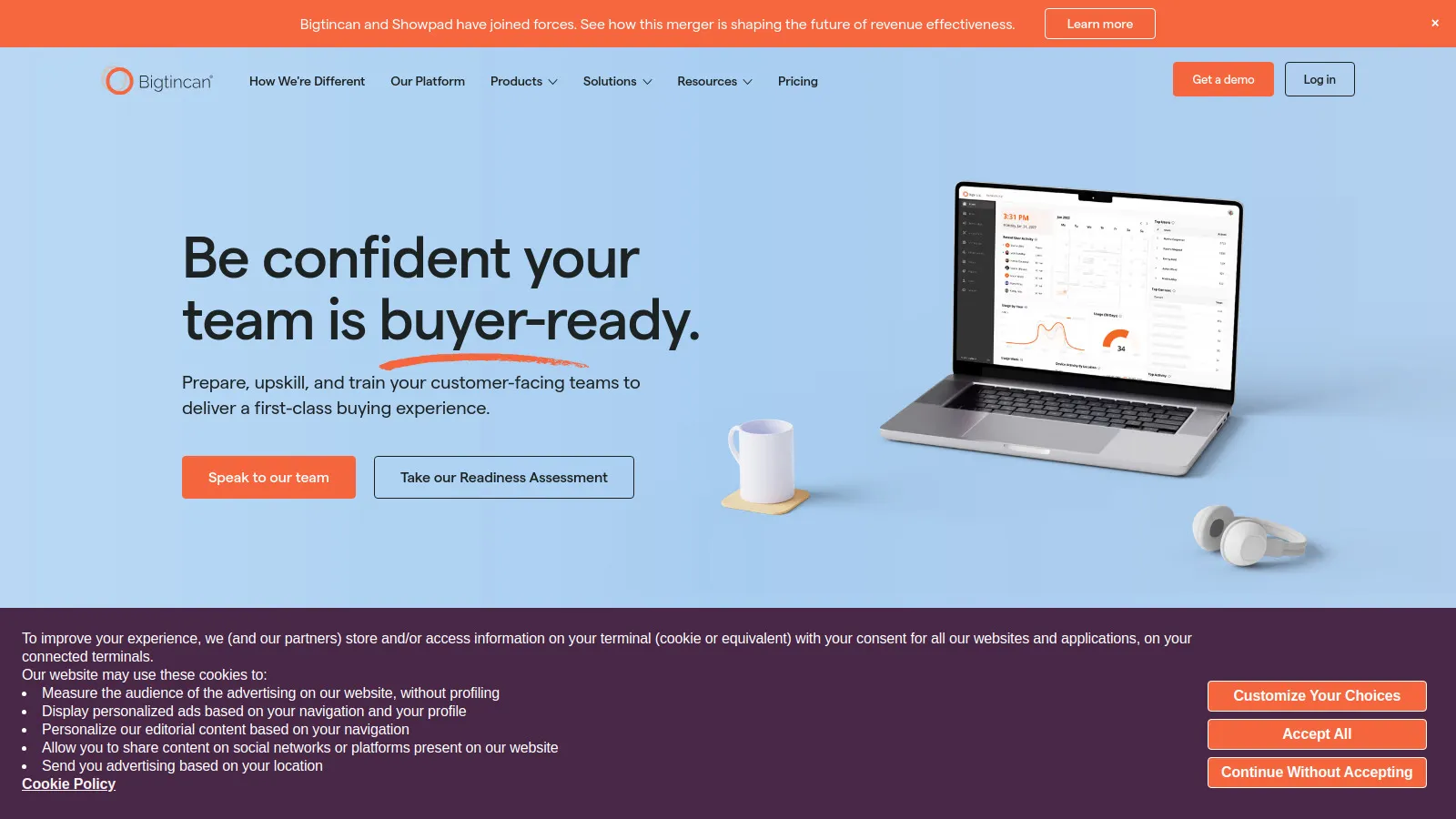 Brainshark sales training and content