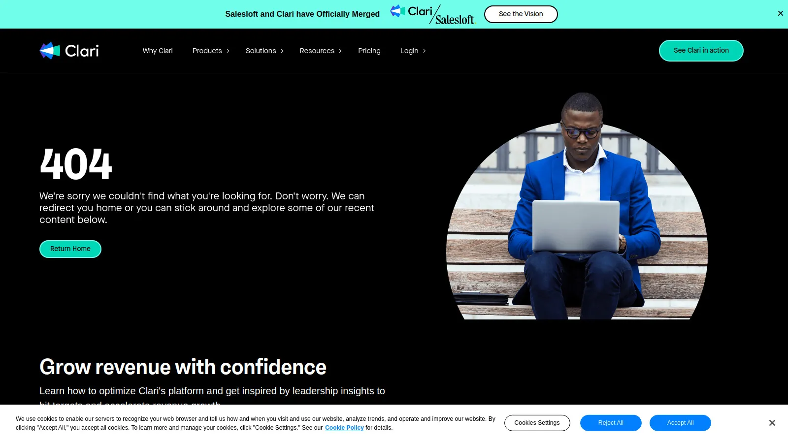 Clari Copilot showing real-time coaching and revenue platform integration