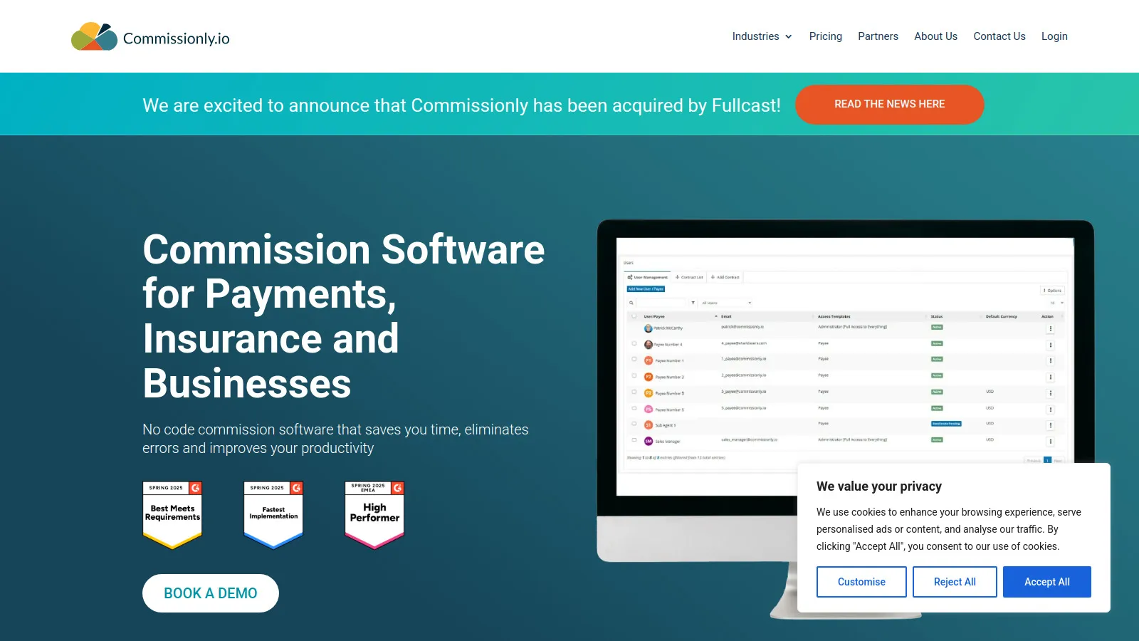 Commissionly simple and affordable commission tracking