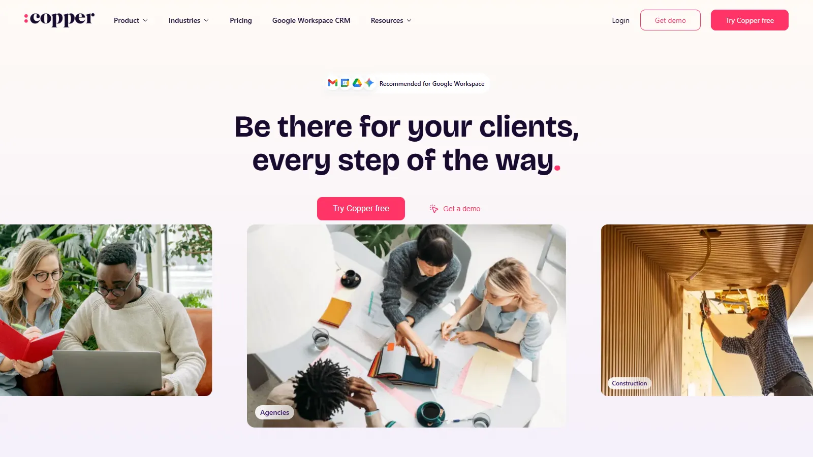 Copper CRM relationship insights