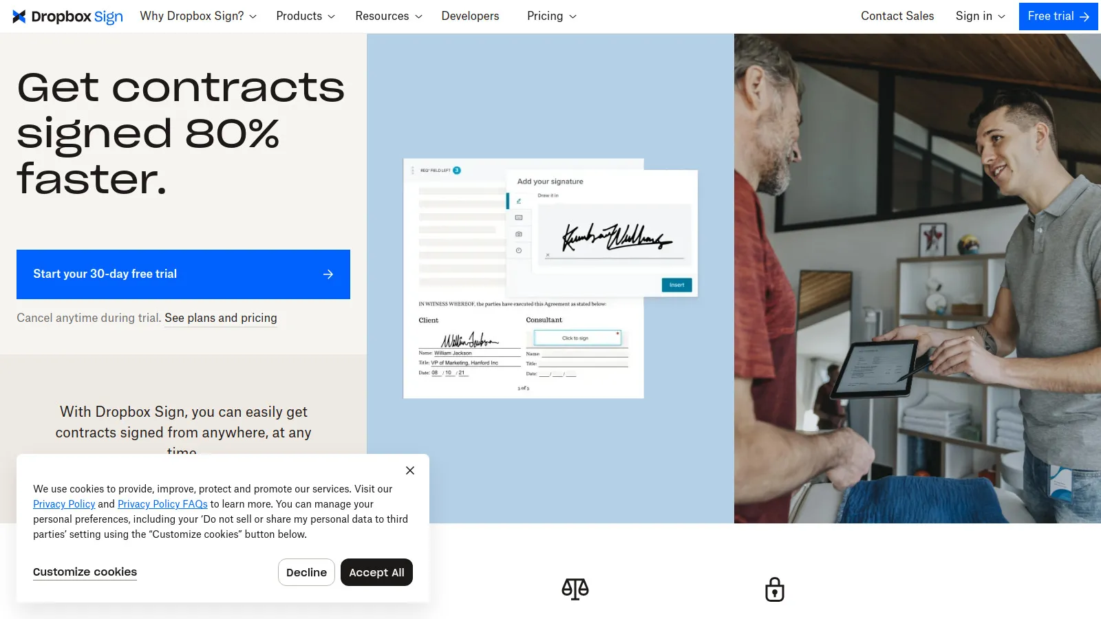 Dropbox Sign integration
