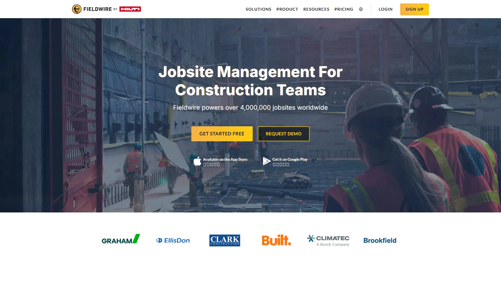 Fieldwire task management and plans