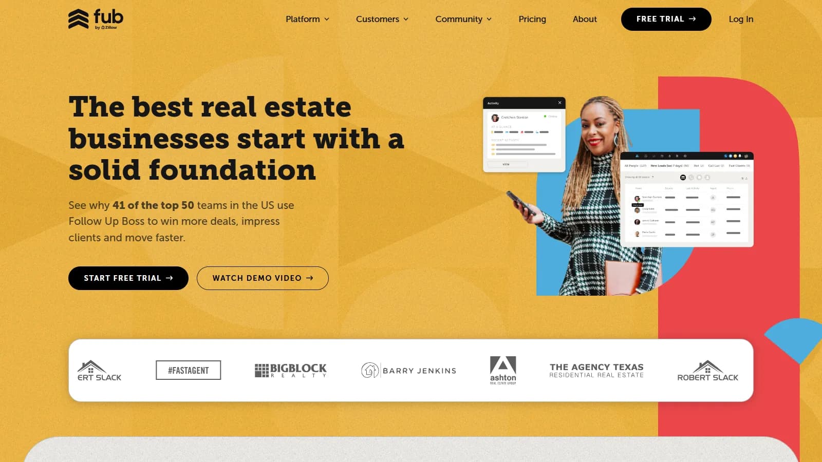 Follow Up Boss lead management and smart lists