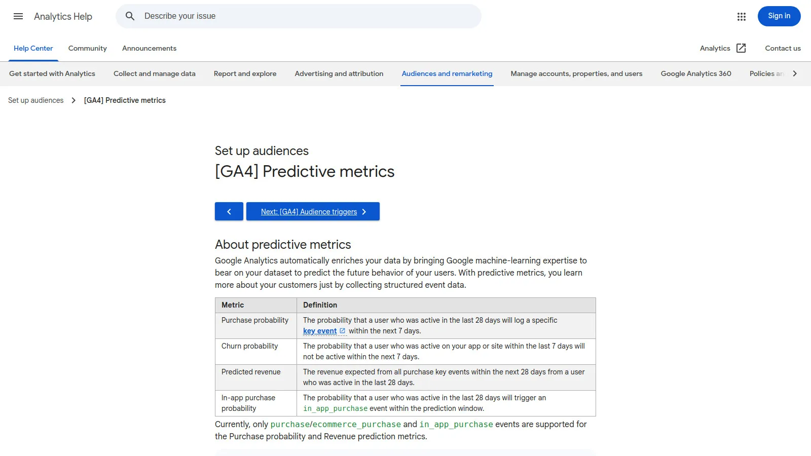Google Analytics 4 dashboard showing traffic acquisition and user behavior