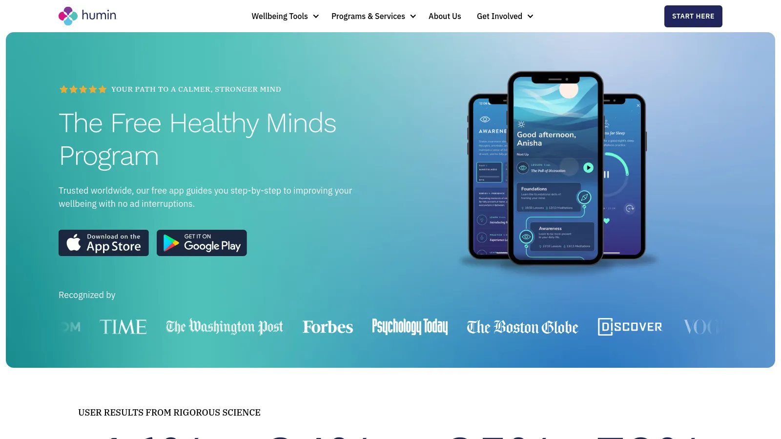 Healthy Minds science-based program