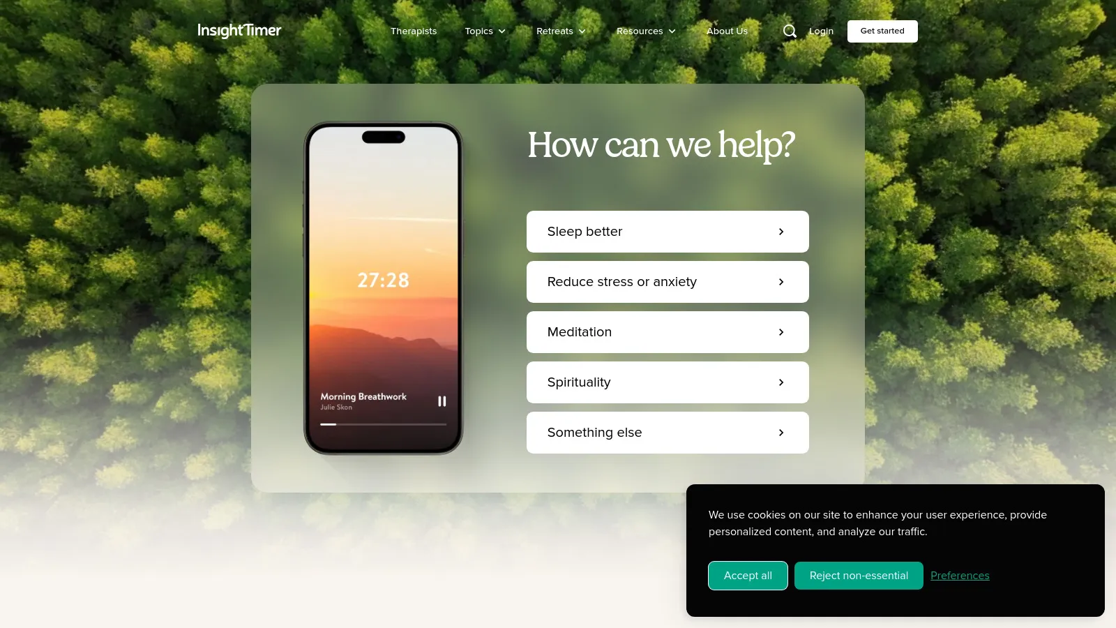 Insight Timer free library