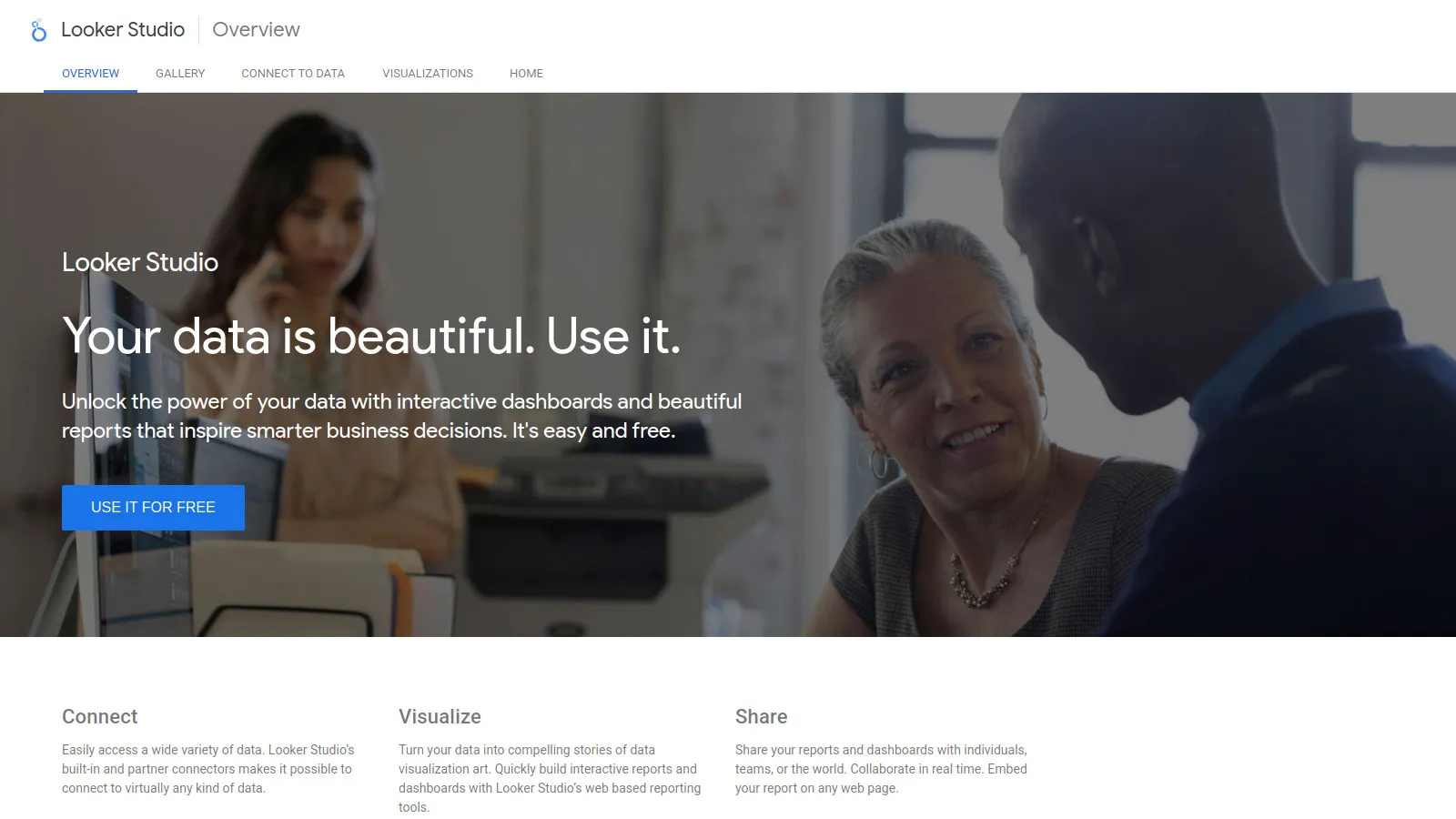 Looker Studio custom marketing report