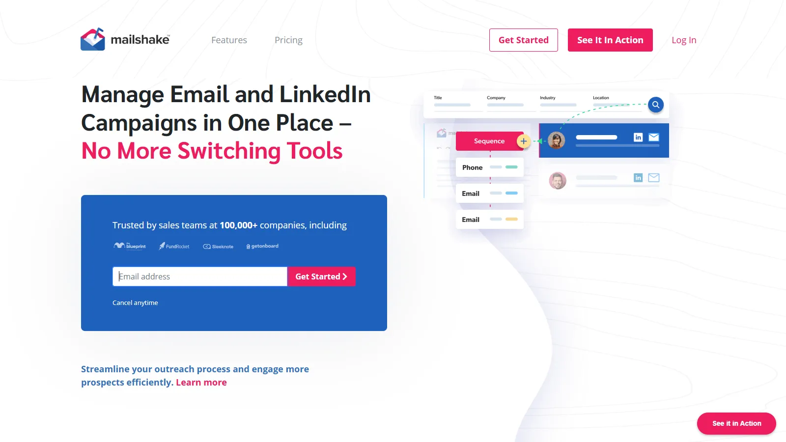 Mailshake email sequences