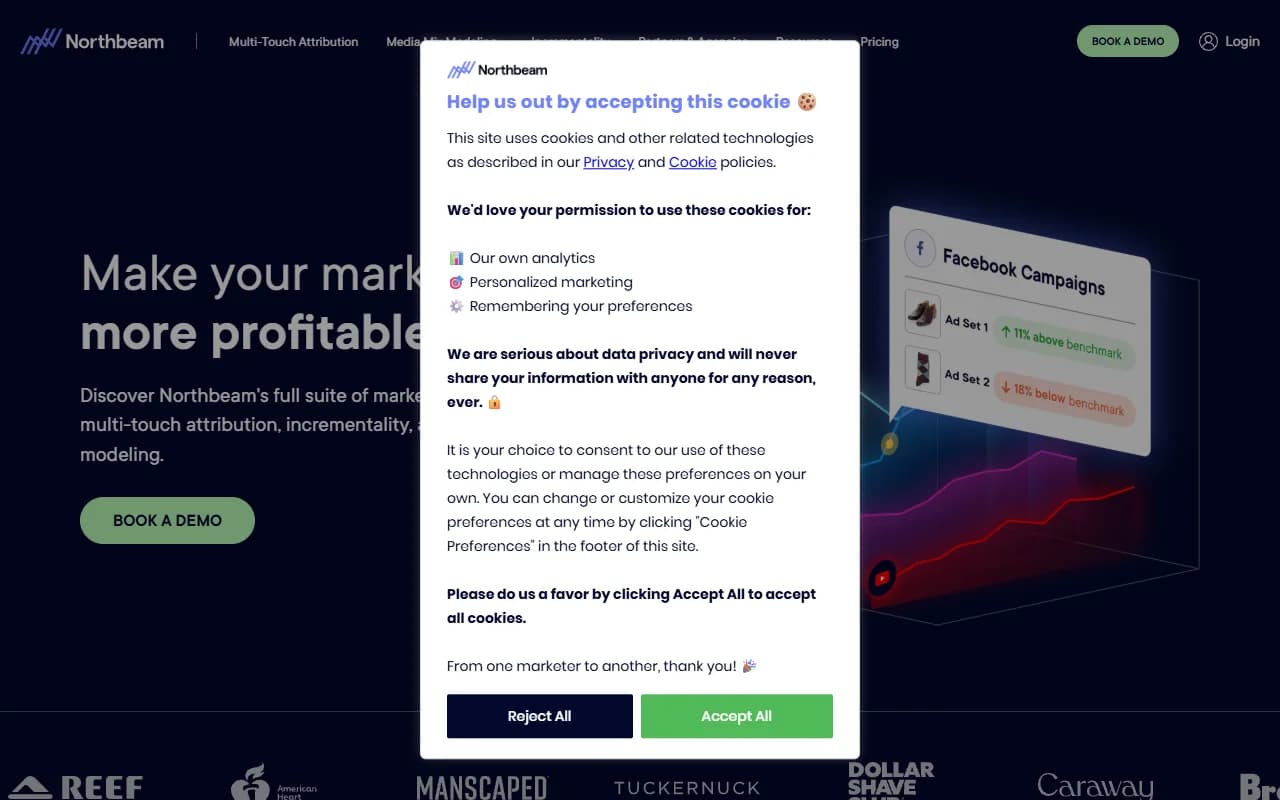 Northbeam machine learning attribution