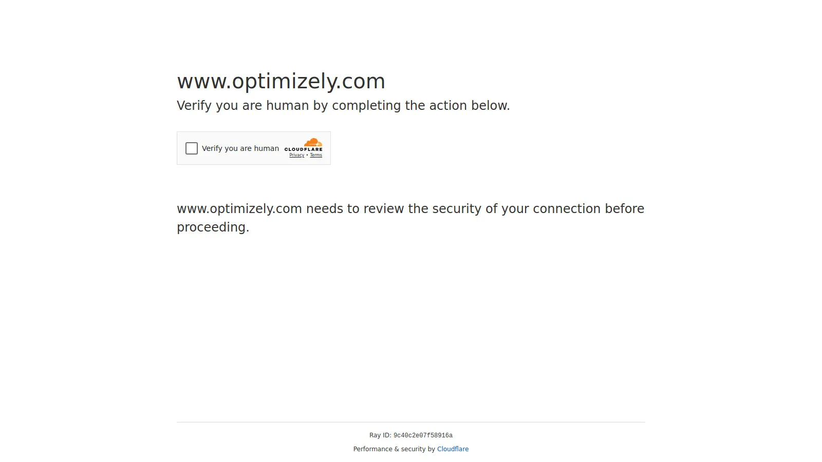 Optimizely enterprise experimentation platform