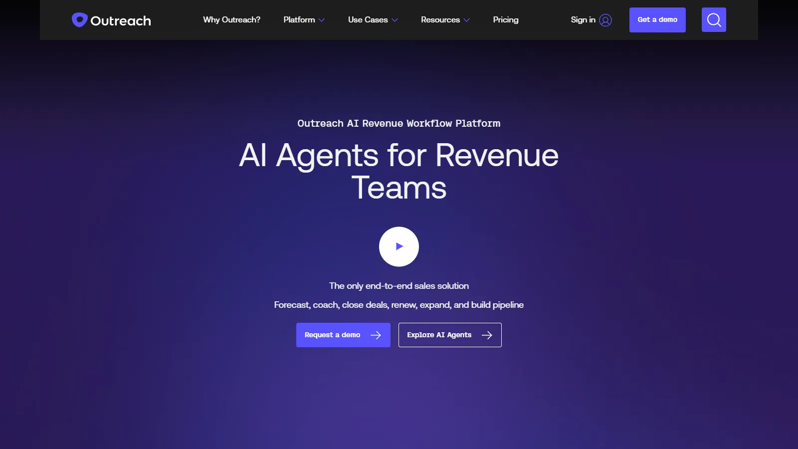 Outreach Kaia showing real-time meeting assistance and content cards