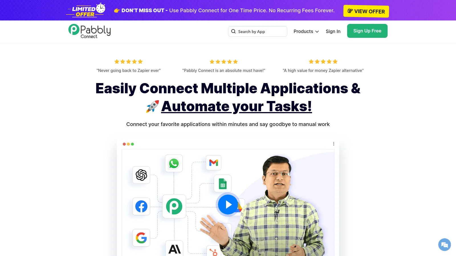 Pabbly lifetime pricing