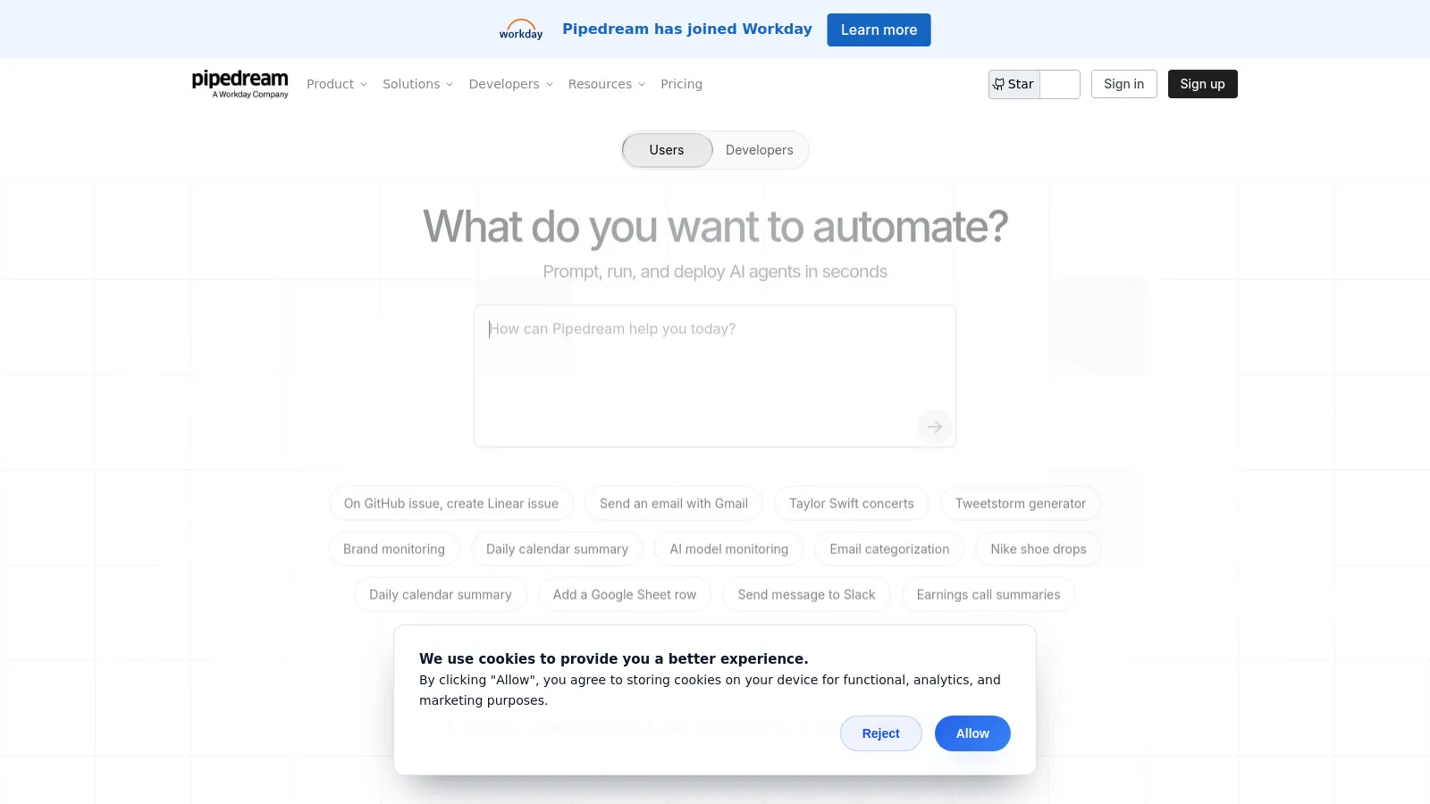 Pipedream code and no-code