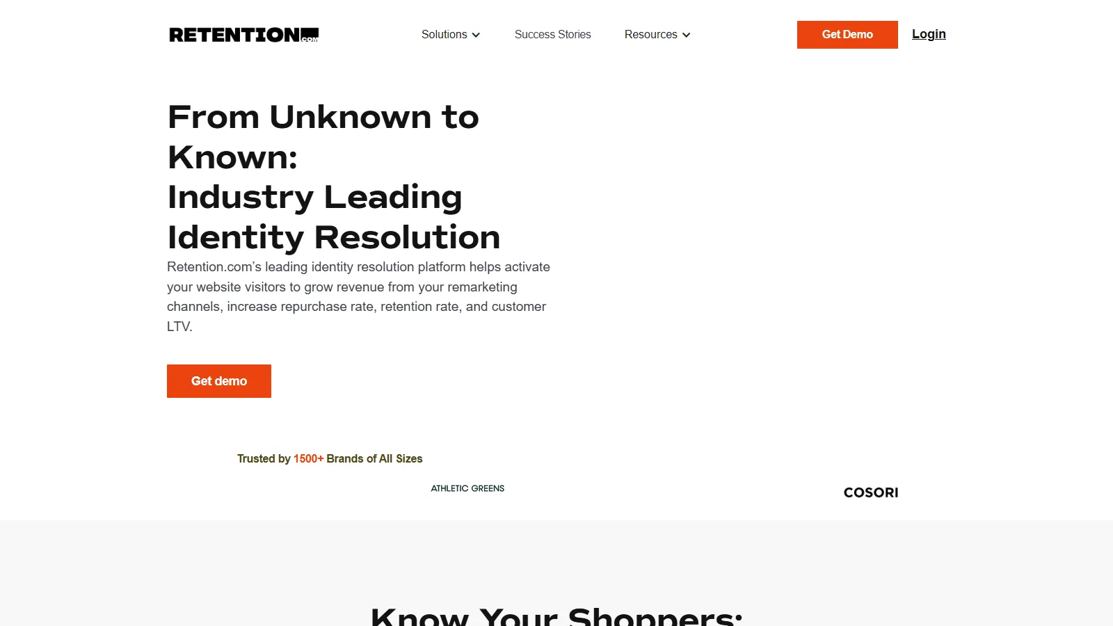 Retention.com dashboard showing recovered cart revenue