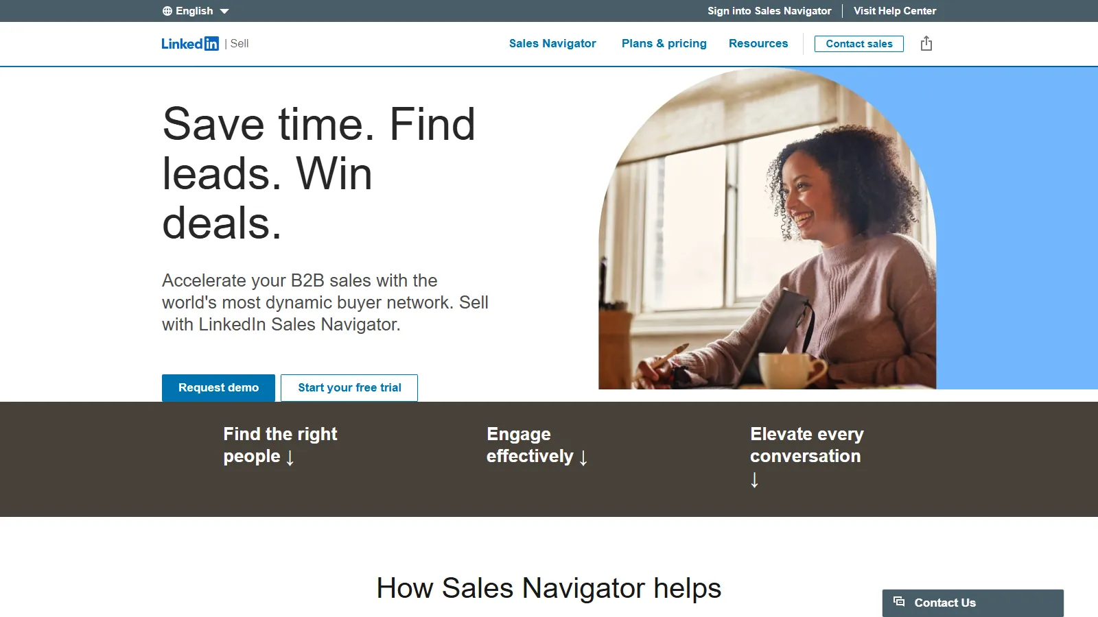 LinkedIn Sales Navigator advanced search