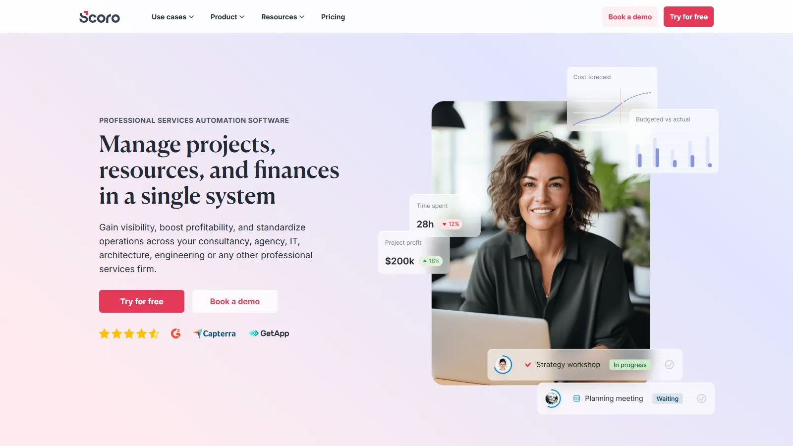 Scoro all-in-one business management