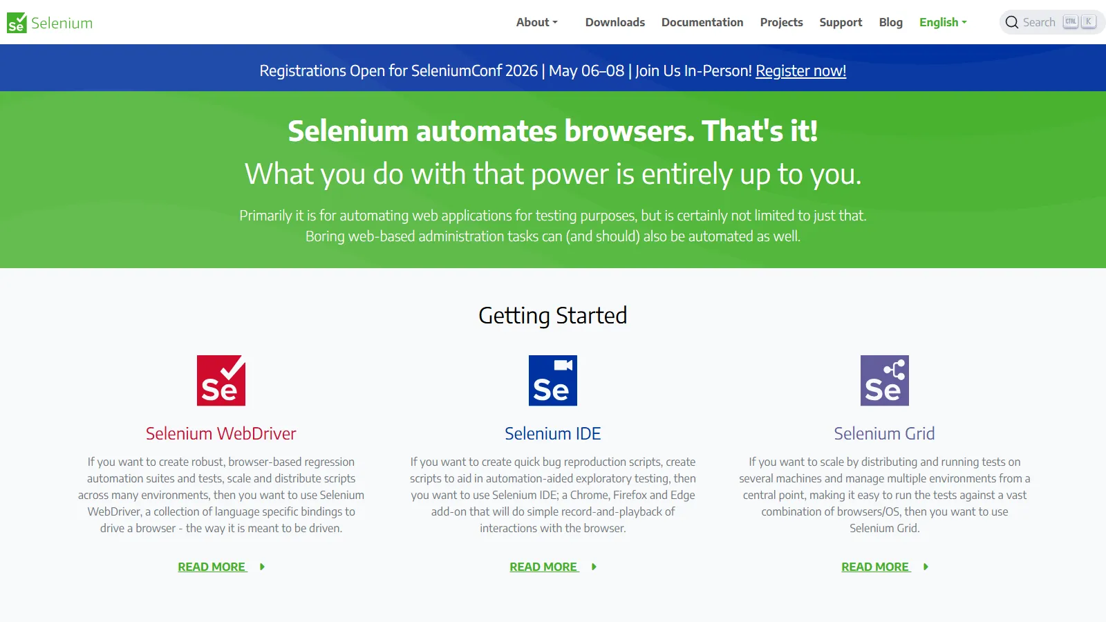 Selenium WebDriver