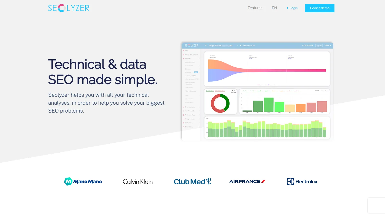 SEOlyzer real-time Googlebot monitoring alerts