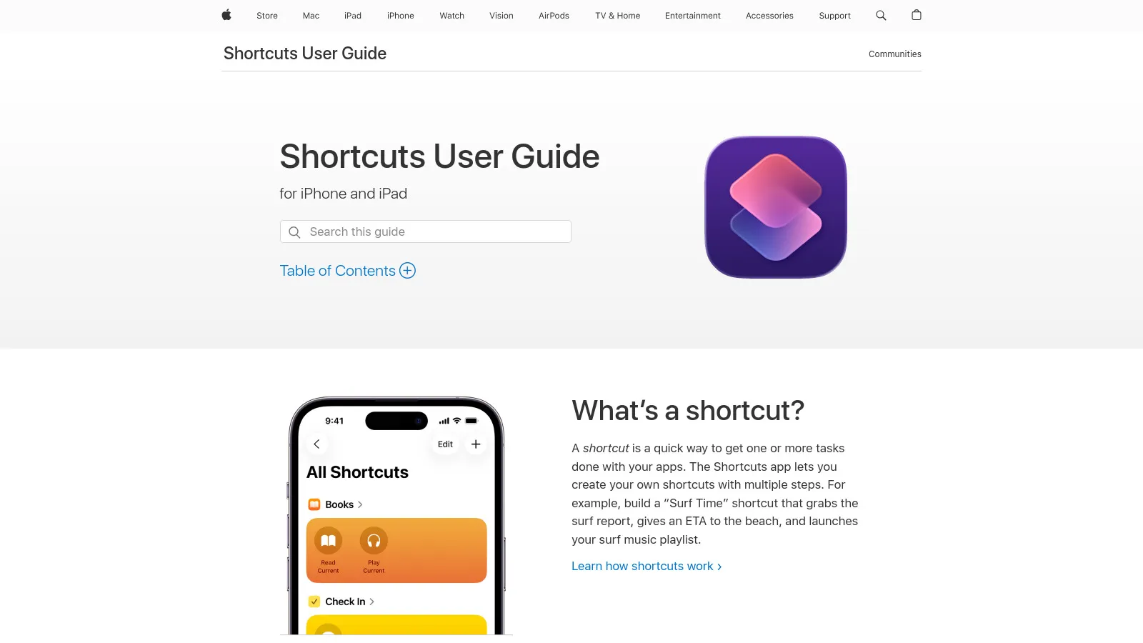 Apple Shortcuts