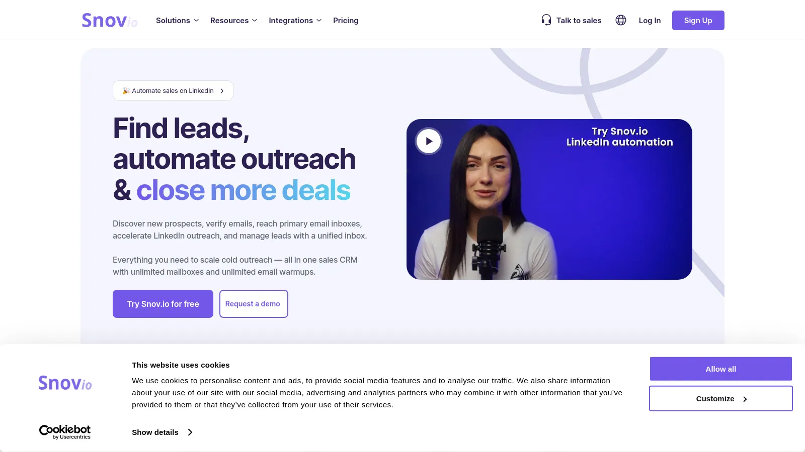 Snov.io email finder and drip campaigns