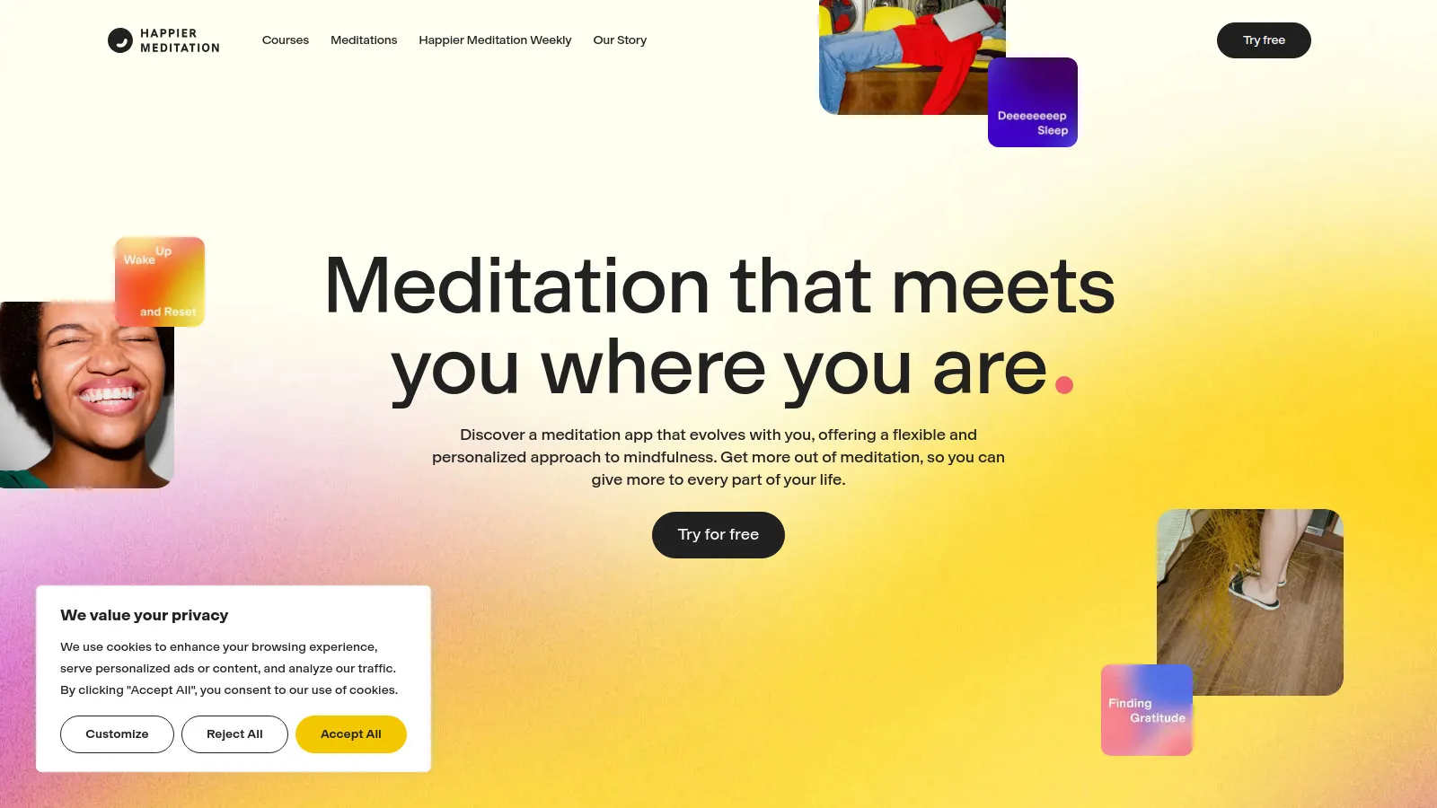 Ten Percent Happier practical approach